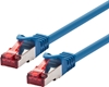 Изображение Goobay Goobay 95565 kabel sieciowy Niebieski 1,5 m Cat6 S/FTP (S-STP)
