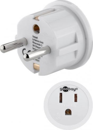 Picture of Goobay Adapter sieciowy US/Japonia, biay