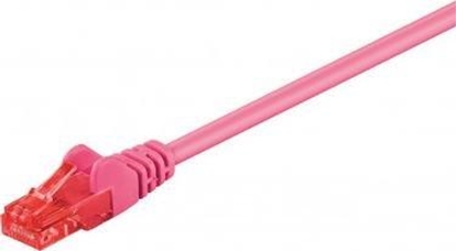 Изображение Goobay CAT 6Kabel czcy, U/UTP, Purpurowy - Dugo kabla 0.5 m