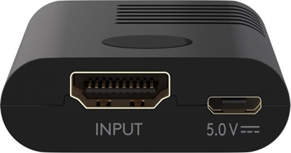 Изображение goobay HDMI signal amplifier 4K @ 60Hz, HDMI extension (black)