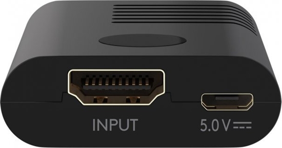 Изображение goobay HDMI signal amplifier 4K @ 60Hz, HDMI extension (black)