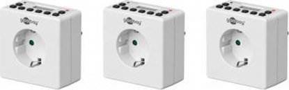 Изображение Goobay Zestaw 3 sztuk, cyfrowy zegar sterujcy