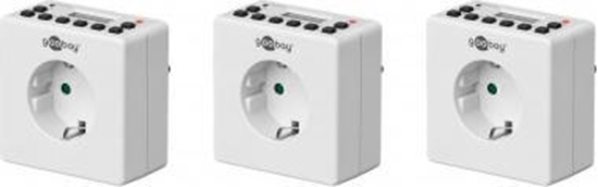 Изображение Goobay Zestaw 3 sztuk, cyfrowy zegar sterujcy