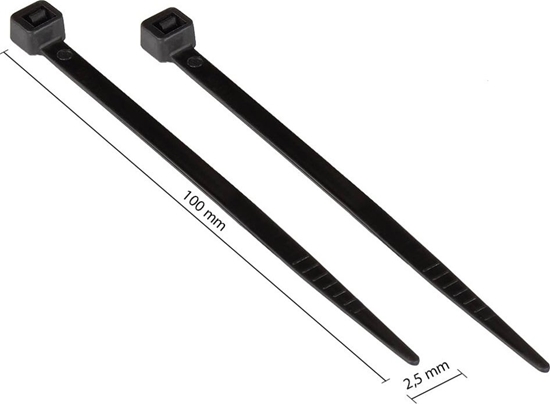 Picture of Good Connections Good Connections Kabelbinder 100mmx2,5mm 100 St. schwarz