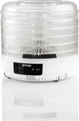 Изображение Gorenje | Food Dryer | FDK500GCW | Power 380 W | Number of trays 5 | Integrated timer | White