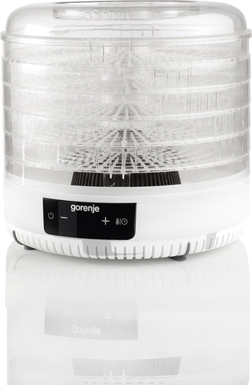 Изображение Gorenje | Food Dryer | FDK500GCW | Power 380 W | Number of trays 5 | Integrated timer | White