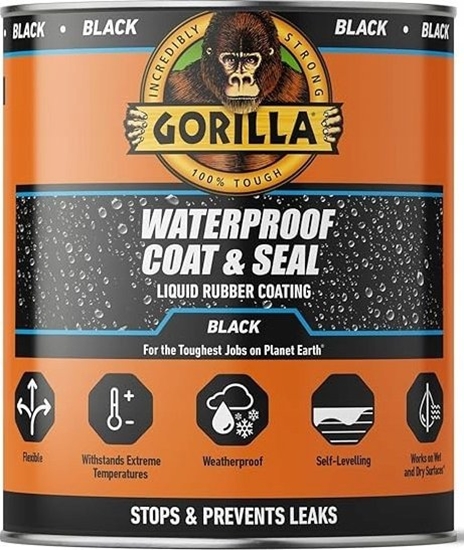 Picture of Gorilla Sports Gorilla sealant Waterproof Coat & Seal 946ml, black