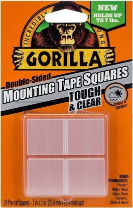 Picture of Gorilla Sports Gorilla tape Mounting Tape Squares 24pcs