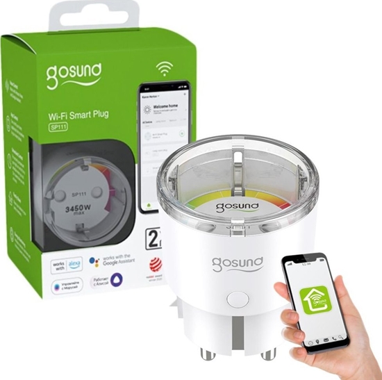 Picture of Gosund | NiteBird Inteligentne gniazdko WiFi Gosund SP111 3680W 16A, Tuya