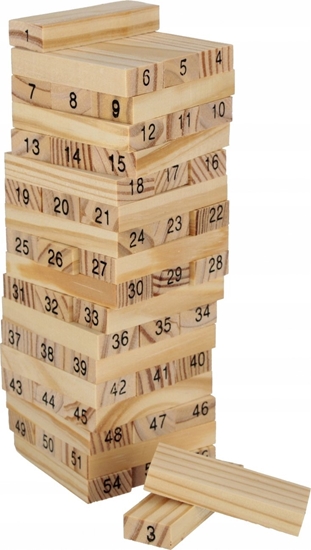 Picture of GRA WIEZA DREW 7X23X7 MC WOOD CYFRY WB 50