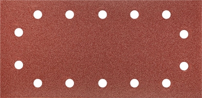 Attēls no Graphite Papiery cierne (Papier cierny na rzep 115 x 230 mm, K100, 5 szt., z otworami)