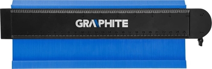 Attēls no Graphite Szablon do odwzorowania ksztatów 250mm 55H226