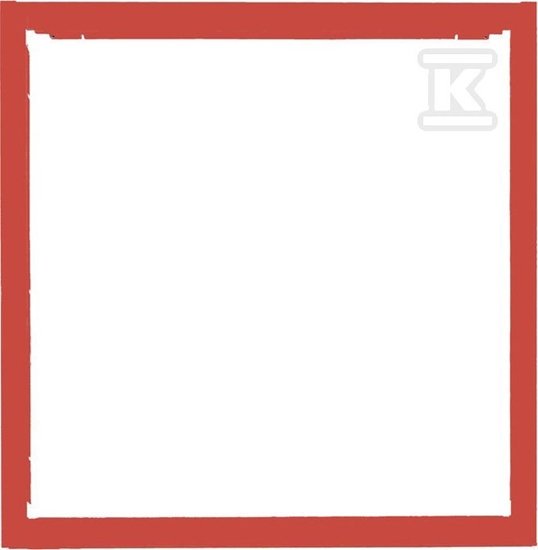 Picture of Gras Ramka SG B do hydrantu SLIM GREEN czerwona (780X780)