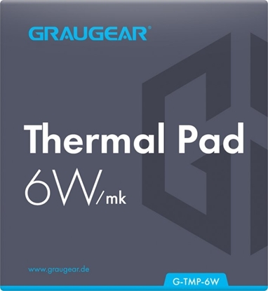 Изображение Graugear Graugear Wärmeleitpad für CPU oder Speicher, 100 x 100 x 1 mm / 100 x 100 x 1,5 mm