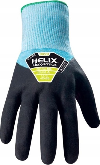 Изображение Green Cell HexArmor Helix® 3023 6068308 Skærebeskyttelseshandske Størrelse (handsker): 8 EN 388:2016 1 Paar