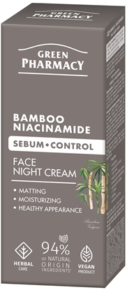 Picture of GREEN PHARMACY Bambus + Niacynamid Krem do twarzy na noc 50 ml