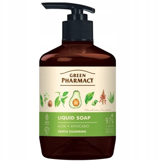 Picture of Green Pharmacy Mydo w Pynie Aloes i Awokado 460ml