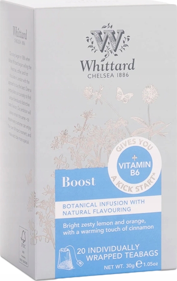 Picture of Green tea Whittard of Chelsea Boost, 20 pcs.