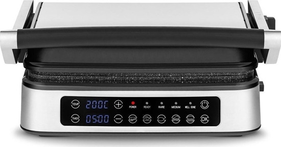 Picture of Grill elektryczny Zeegma Zeegma Grill Chef 2w1 srebrno-czarny