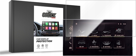 Изображение GrizzGlass Folia ceramiczna GrizzGlass CarDisplay Protection do Audi Q3 F3 8,8" 2018
