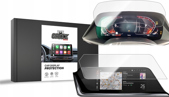 Изображение GrizzGlass Folia ceramiczna GrizzGlass CarDisplay Protection do BMW Z4 G29 10,25" 2019 [2 PACK]