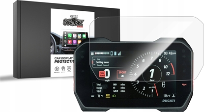 Attēls no GrizzGlass Folia ceramiczna GrizzGlass CarDisplay Protection do Ducati Multistrada V4 Pikes Peak 7" 2024