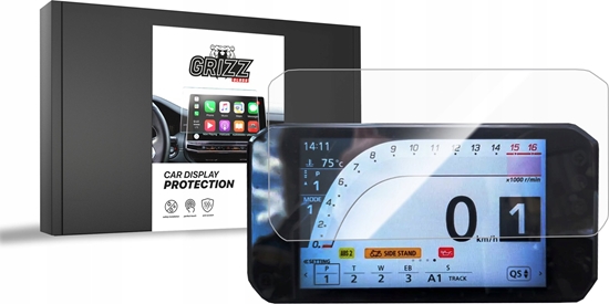 Изображение GrizzGlass Folia ceramiczna GrizzGlass CarDisplay Protection do Honda CBR500R 5" 2024