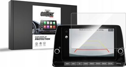 Изображение GrizzGlass Folia ceramiczna GrizzGlass CarDisplay Protection do Kia Picanto 3 8" 2023-2024