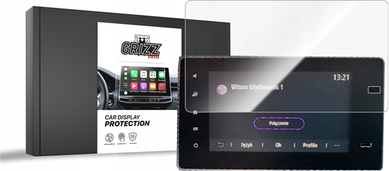 Изображение GrizzGlass Folia ceramiczna GrizzGlass CarDisplay Protection do Nissan Townstar Van 2021