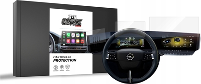 Изображение GrizzGlass Folia ceramiczna GrizzGlass CarDisplay Protection do Opel Astra L Pure Panel 10" 2021 [3 PACK]
