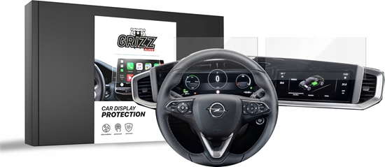 Изображение GrizzGlass Folia ceramiczna GrizzGlass CarDisplay Protection do Opel Mokka 2 10" 2021 [2w1]