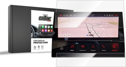 Изображение GrizzGlass Folia ceramiczna GrizzGlass CarDisplay Protection do Peugeot 308 P5 2021 [2w1]