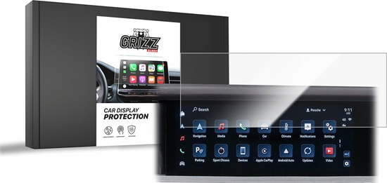 Изображение GrizzGlass Folia ceramiczna GrizzGlass CarDisplay Protection do Porsche Panamera 3 12,3" 2024