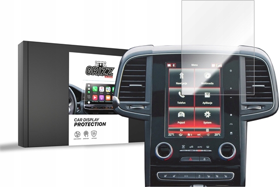 Изображение GrizzGlass Folia ceramiczna GrizzGlass CarDisplay Protection do Renault Talisman 8,7" 2015-2019
