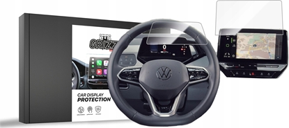 Изображение GrizzGlass Folia ceramiczna GrizzGlass CarDisplay Protection do Volkswagen VW ID.3 [2w1]