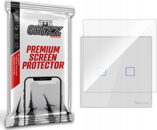 Изображение GrizzGlass Folia ceramiczna GrizzGlass CeramicFilm do inteligentnego wcznika wiata SONOFF T0 EU TX IM190314010