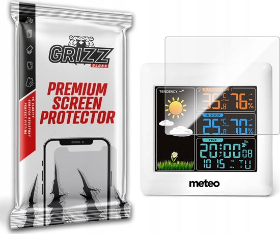 Изображение Stacja pogodowa GrizzGlass Folia ceramiczna CeramicFilm do stacji pogodowej METEO SP93