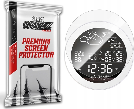 Изображение Stacja pogodowa GrizzGlass Folia ceramiczna CeramicFilm do stacji pogodowej SETTI+ SMS603