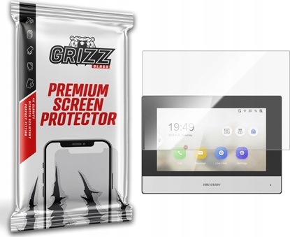 Изображение GrizzGlass Folia ceramiczna GrizzGlass CeramicFilm do wideodomofonu HIKVISION IKIT-D4-PL302 7"