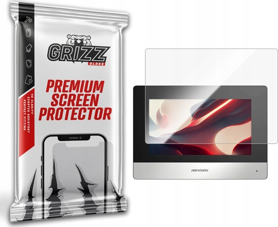 Изображение GrizzGlass Folia ceramiczna GrizzGlass CeramicFilm do wideodomofonu HIKVISION IP DS-KH6320-WTE1/EU 7"