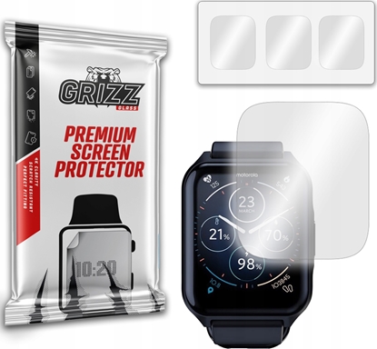 Picture of GrizzGlass Folia hydroelowa GrizzGlass Hydrofilm Motorola Moto Watch 70