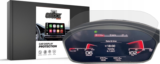 Picture of GrizzGlass Folia matowa GrizzGlass CarDisplay Protection do Audi Q5 FY Virtual Cockpit Plus 12,3" 2020