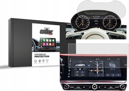 Attēls no GrizzGlass Folia matowa GrizzGlass CarDisplay Protection do Bentley Continental Flying Spur 2019 [2w1]