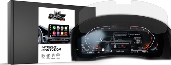 Picture of GrizzGlass Folia matowa GrizzGlass CarDisplay Protection do BMW M3 G80 Live Cockpit Sensor 12,3" 2019-2023