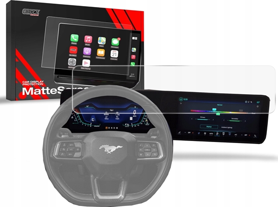 Изображение GrizzGlass Folia matowa GrizzGlass CarDisplay Protection do Ford Mustang 7 2023-2024