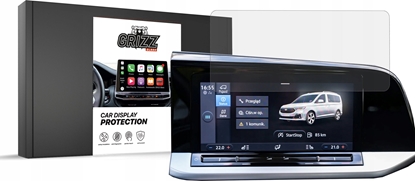 Изображение GrizzGlass Folia matowa GrizzGlass CarDisplay Protection do Ford Tourneo Connect 4 10 cali 2022