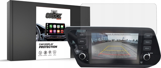 Изображение GrizzGlass Folia matowa GrizzGlass CarDisplay Protection do Hyundai i20 8 cali