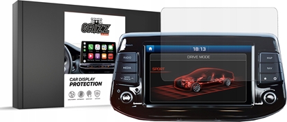 Изображение GrizzGlass Folia matowa GrizzGlass CarDisplay Protection do Hyundai i30 8 cali