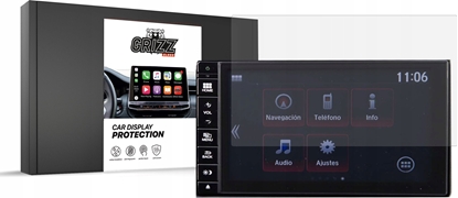 Attēls no Etui do nawigacji GrizzGlass Folia matowa CarDisplay Protection do Honda Civic IX Type R 7 cali 2011-2016