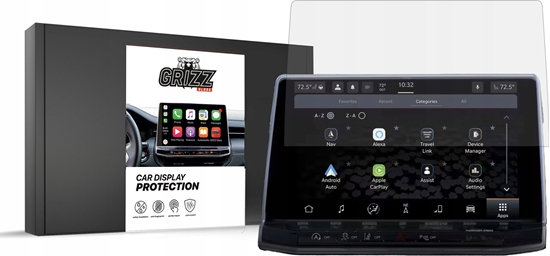 Изображение GrizzGlass Folia matowa GrizzGlass CarDisplay Protection do Jeep Compass 10,2